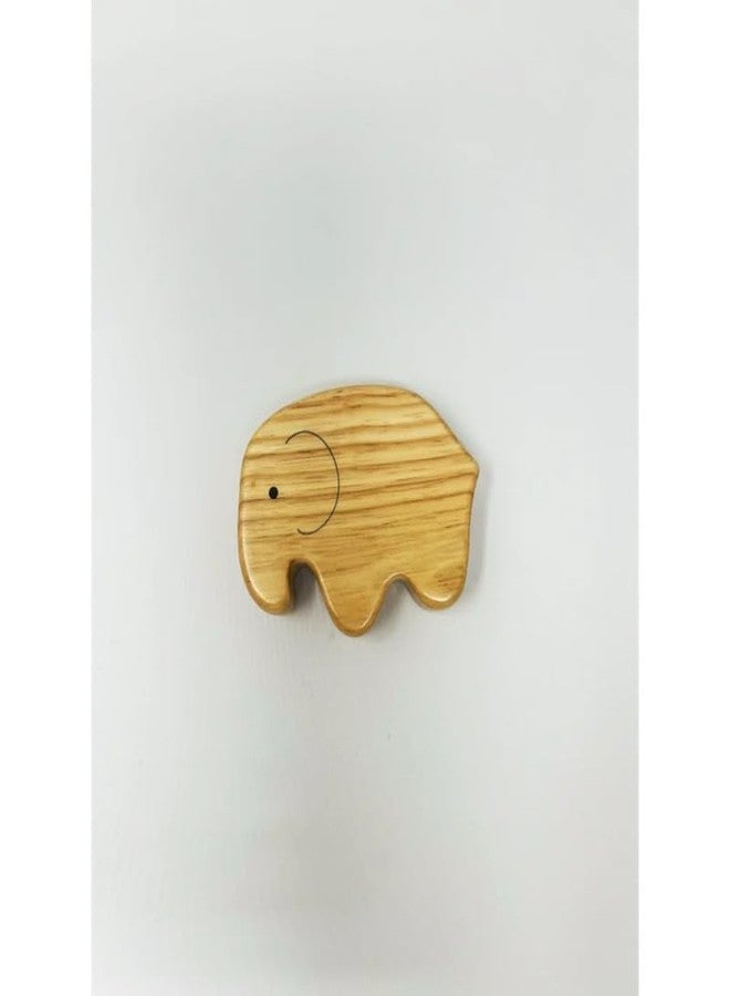 Brainsmith Safari Shakers - Set of 3 Premium Wooden Animal Rattles for Babies & Toddlers | Safe, Eco-Friendly Musical Toys for Sensory & Auditory Development | Lightweight, Easy to Hold, 1+ Years - Image 2